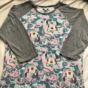 LulaRoe baseball tee
